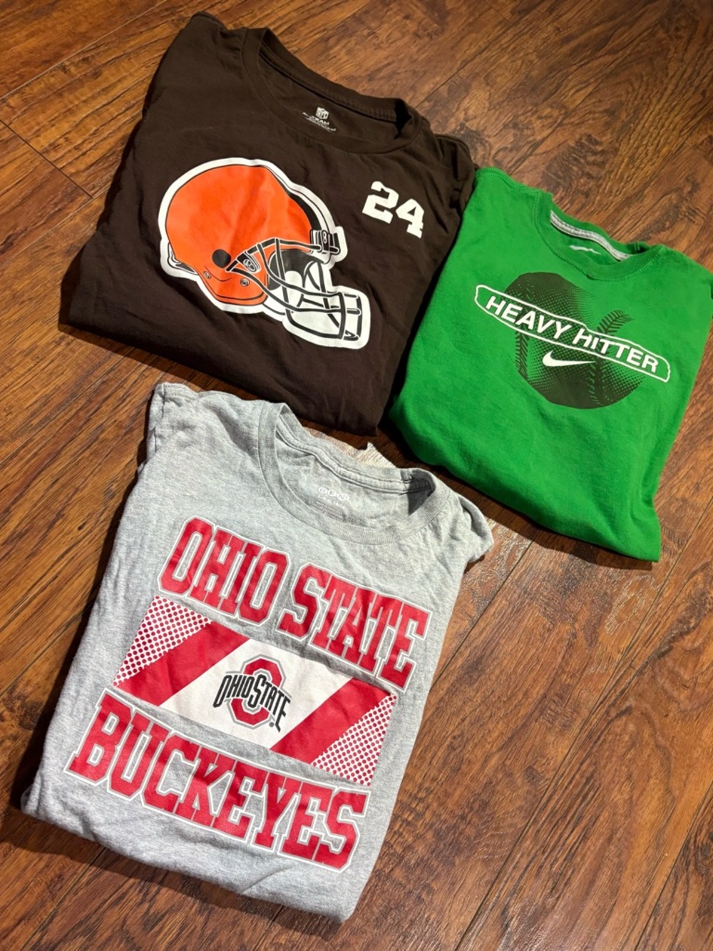3 boys size XL 14/16 sports t shirts